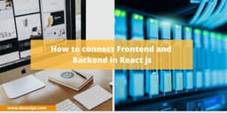 How to connect Frontend and Backend in React js